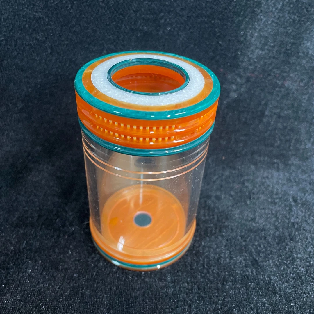 正品天津谭唐三彩2025双星标双竹窗独眼老谭蝈蝈罐