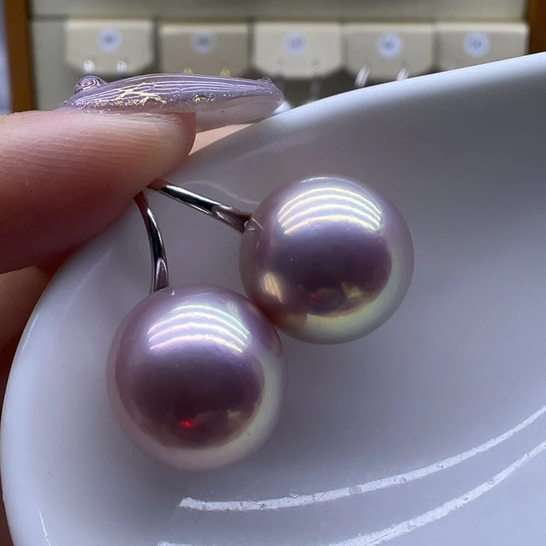 未镶嵌耳饰淡水珍珠