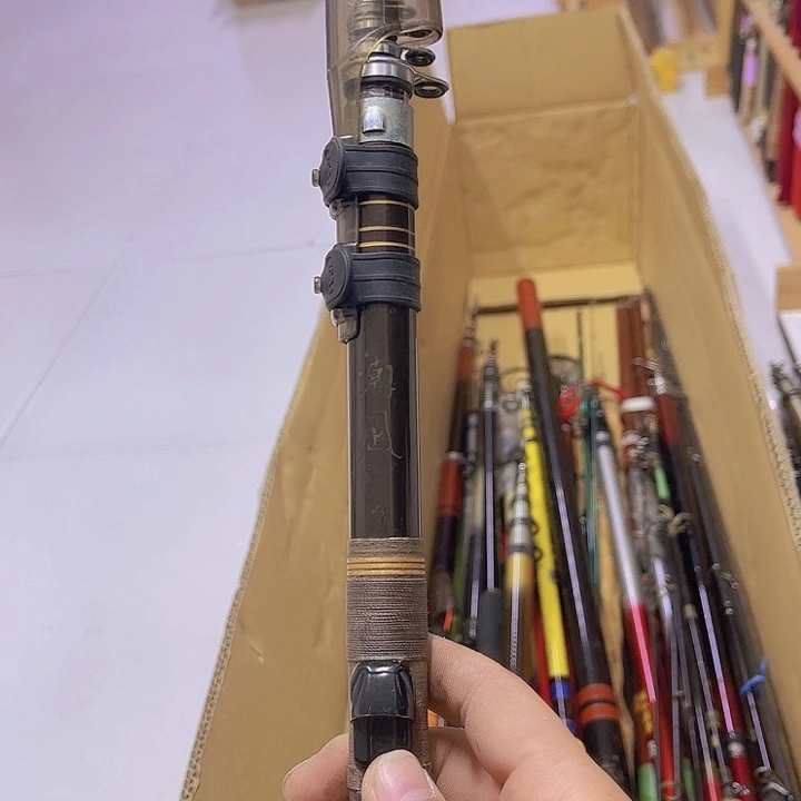 难**涂中古鱼竿 微瑕 一物一拍 看好下单
