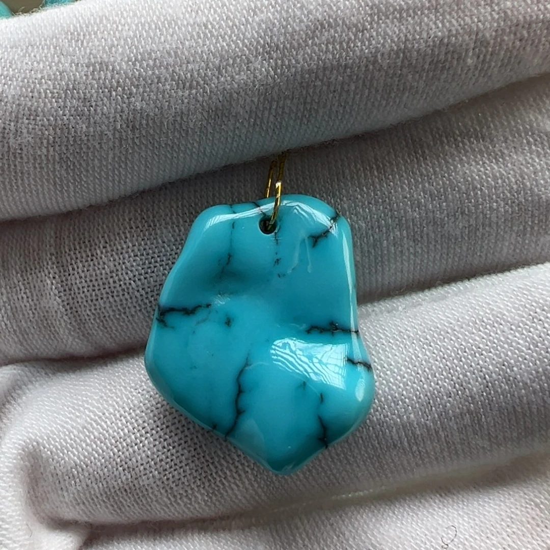 绿松石未镶嵌配饰