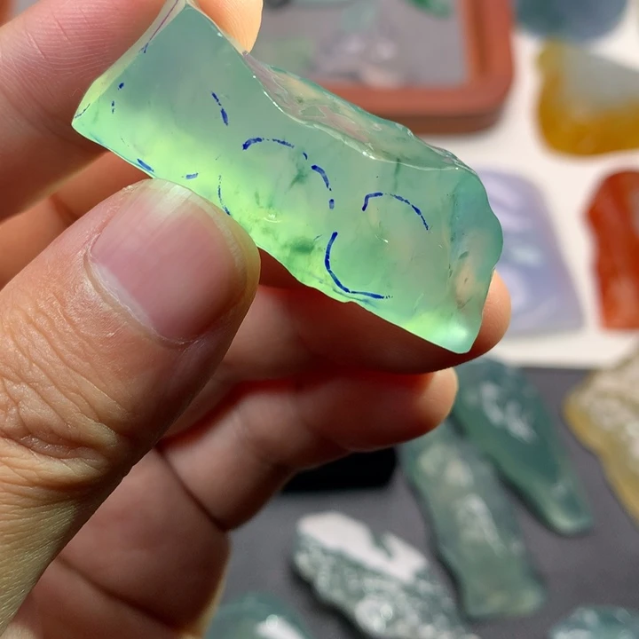 定制翡翠未镶嵌定制