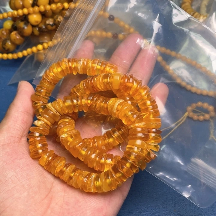 琥珀未镶嵌珠宝奇石