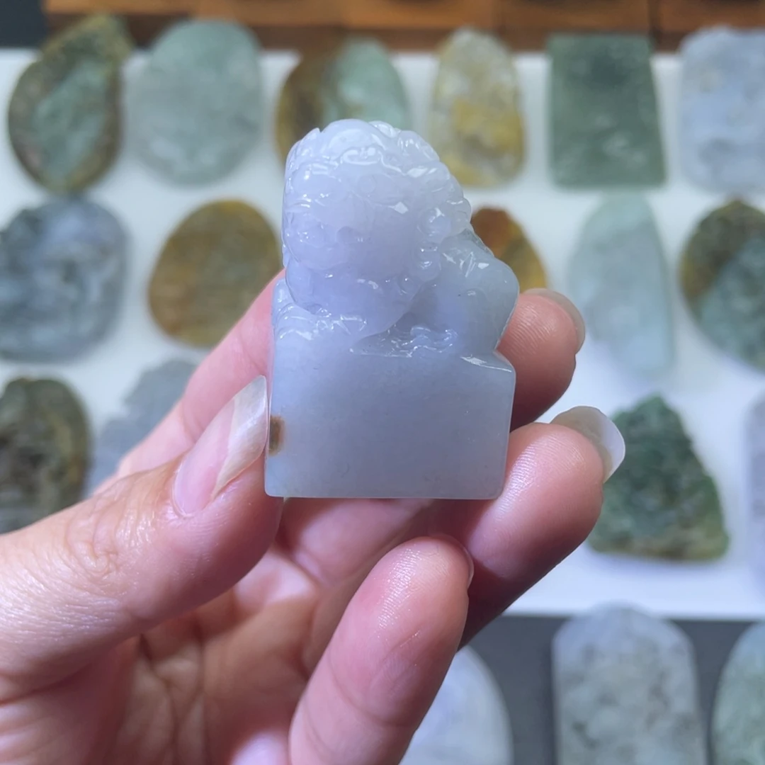 定制翡翠未镶嵌印章