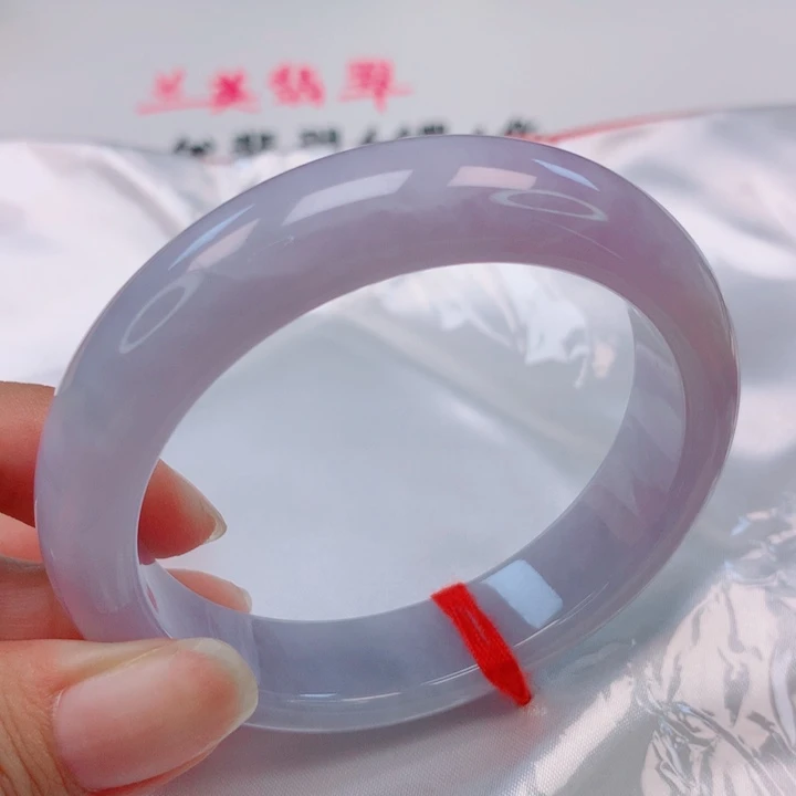 水***华翡翠手镯未镶嵌55圈