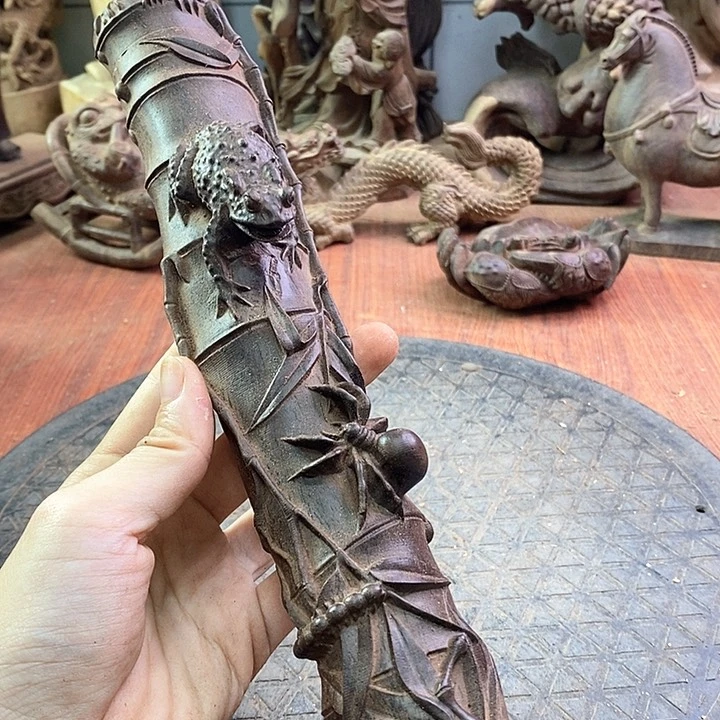 木忠**耿木雕艺术作品