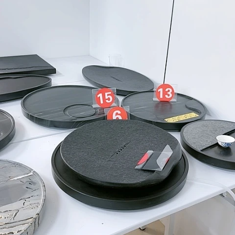 【闪购商品】S****?25 25荷叶直销石茶盘