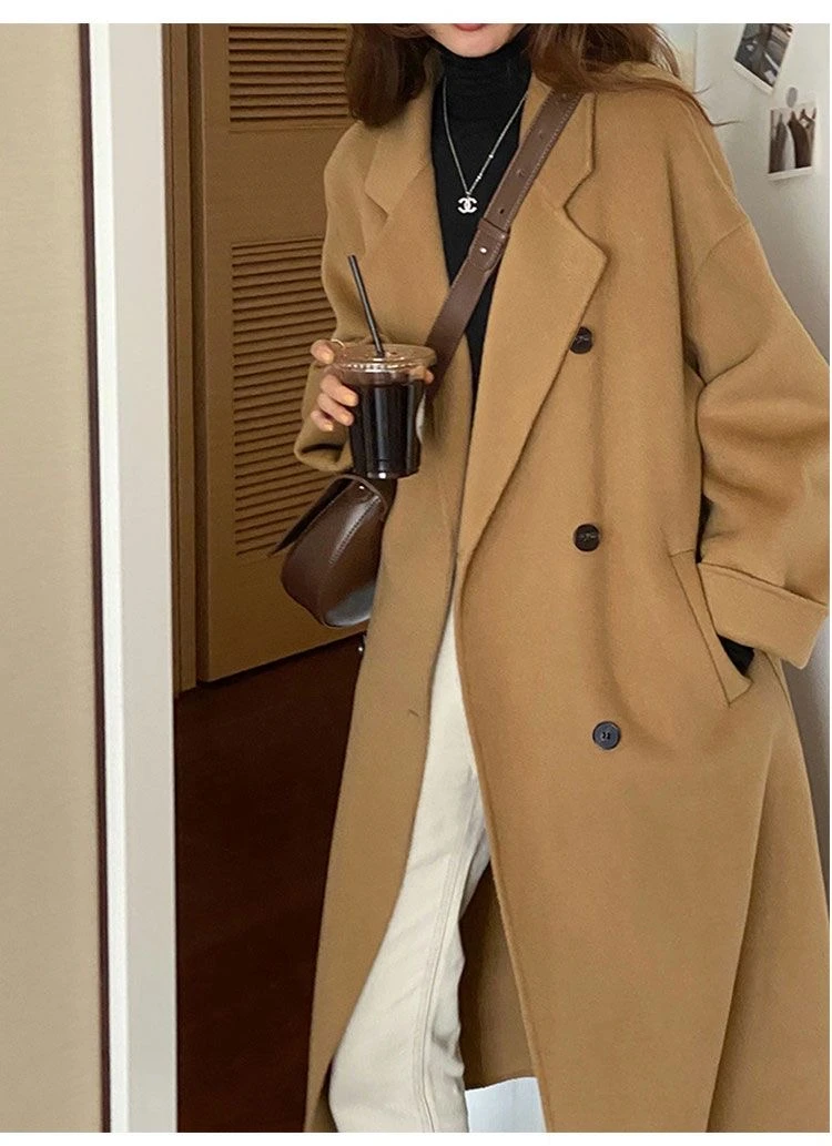 （701-900）双面羊毛外套（按编码下单非主图）