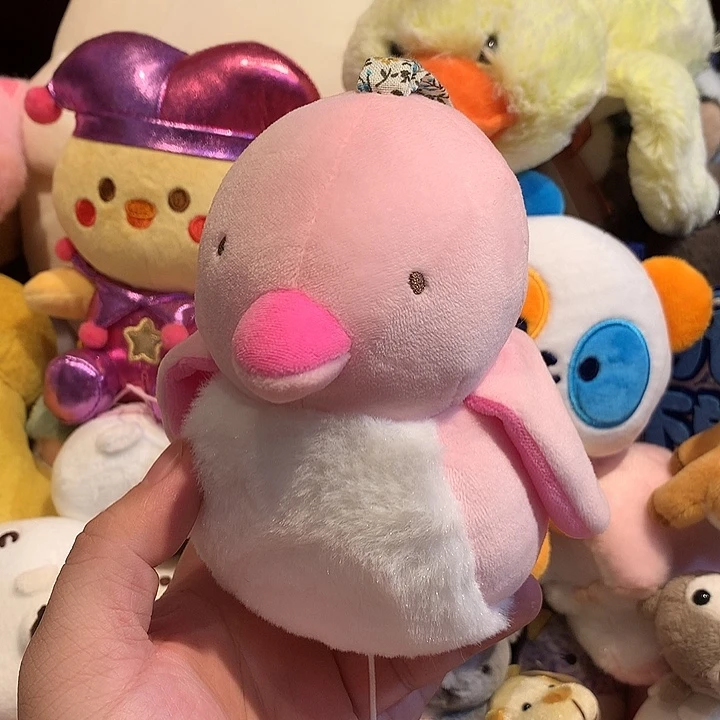 毛绒八音盒鸭子挂件安抚