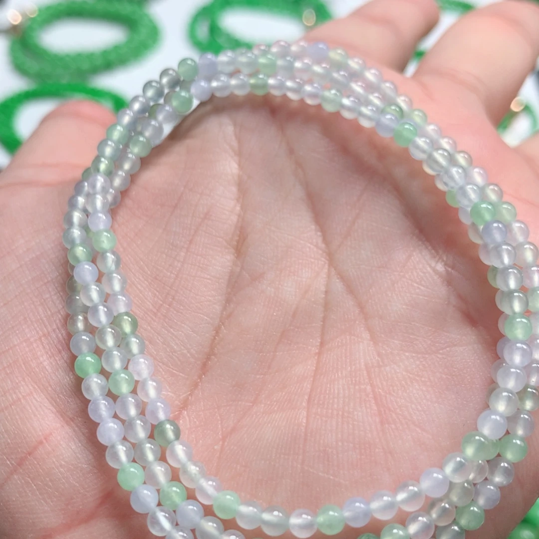 翡翠未镶嵌手链翡翠