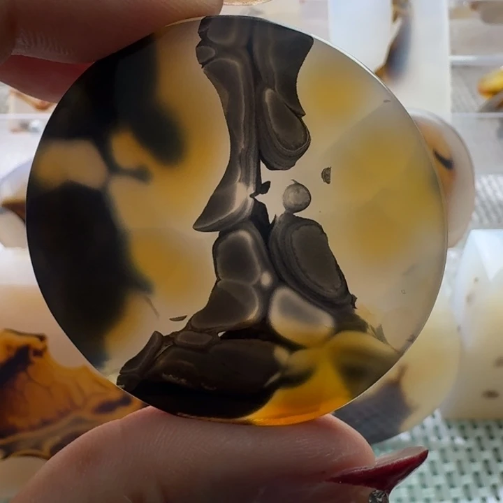 玛瑙/玉髓未镶嵌项链