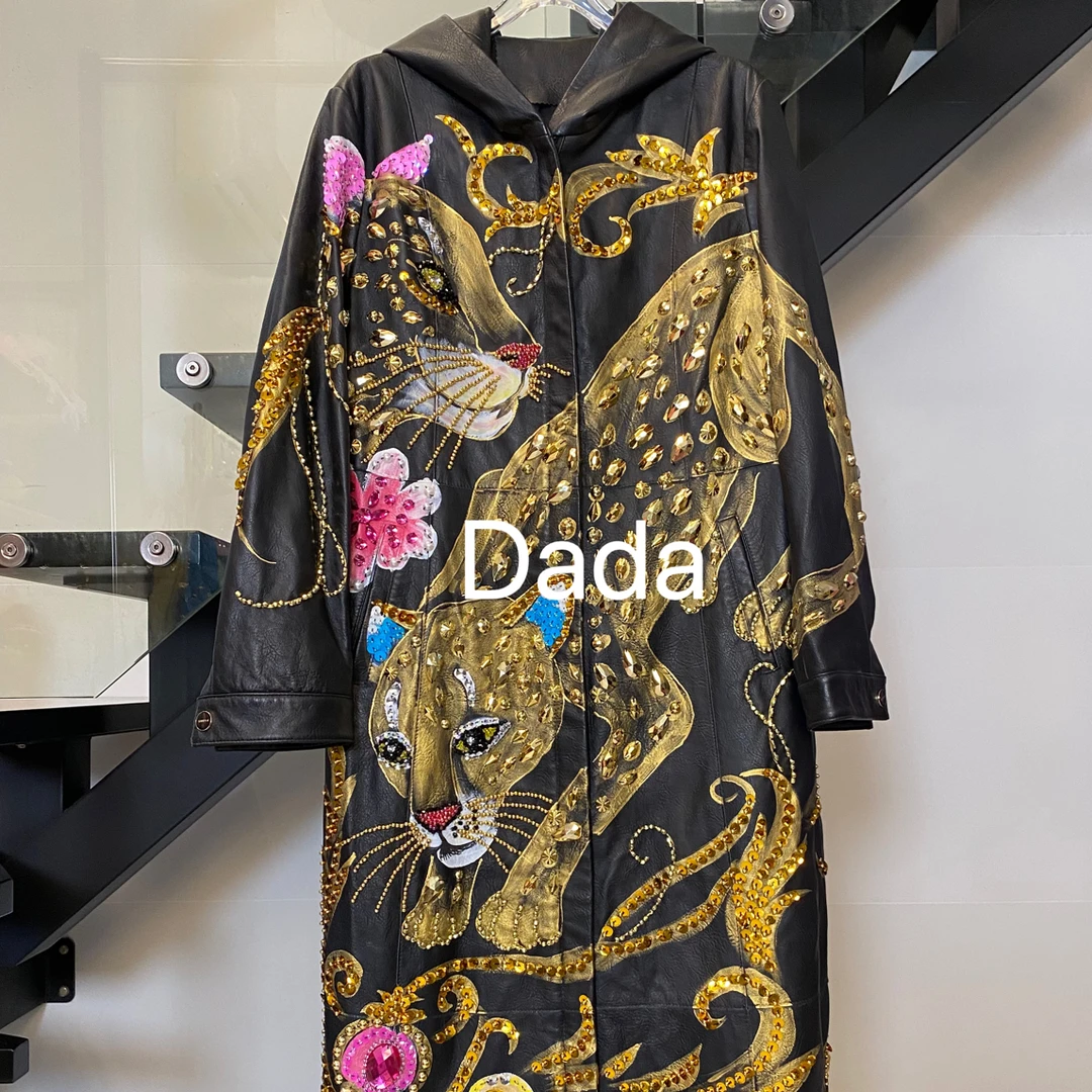 Dada设计款新款重工个性款休闲时尚百搭洋气宽松外套A10