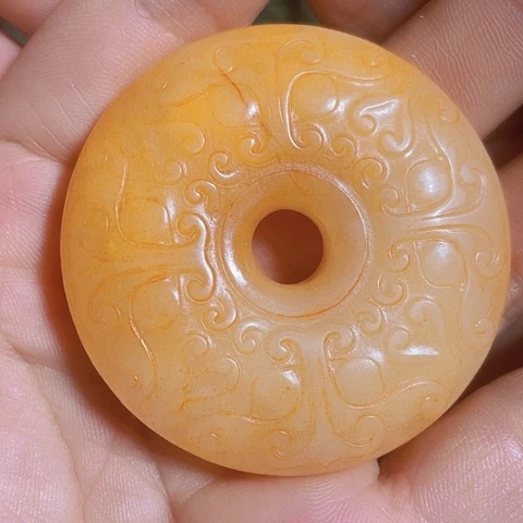 和田玉未镶嵌挂件多*点