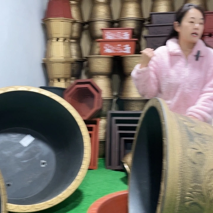 圆盆古铜一米二一个