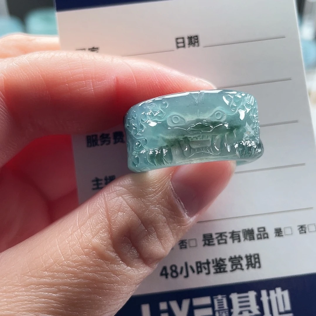 未镶嵌戒指翡翠@***n翡翠