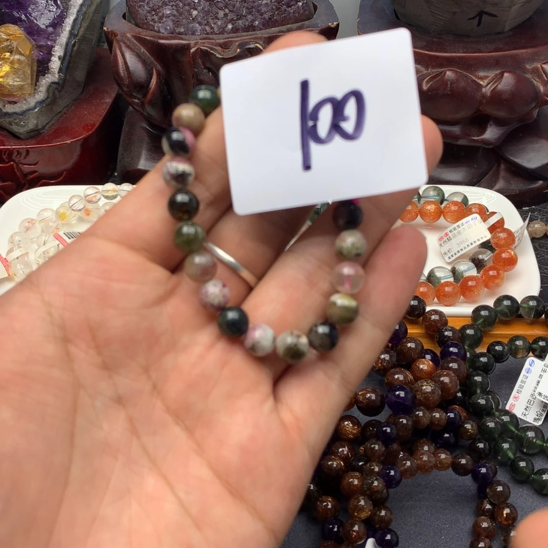 水晶手链未镶嵌天然