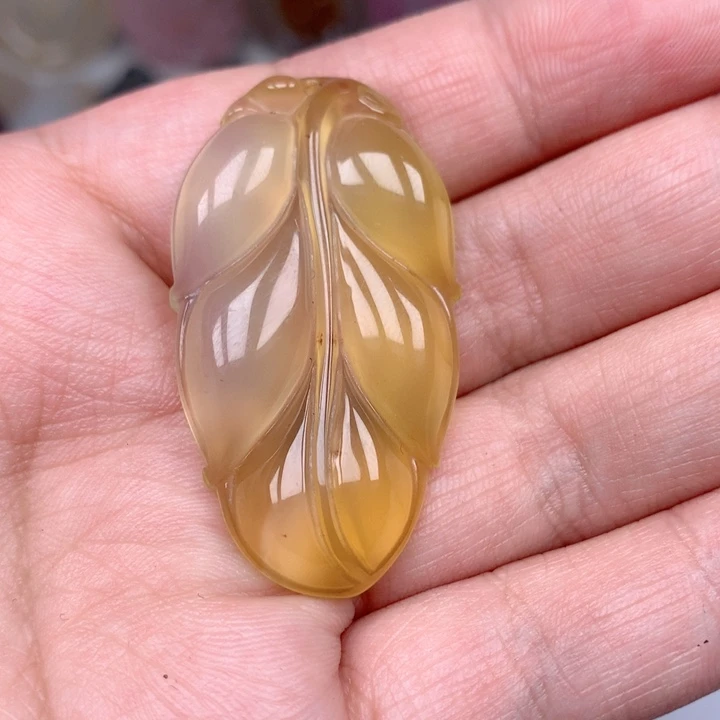 玛瑙/玉髓颈饰未镶嵌菲****红