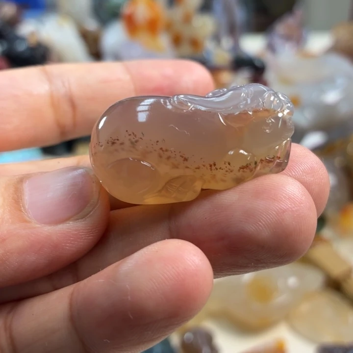 玛瑙/玉髓吊坠(不含链)未镶嵌