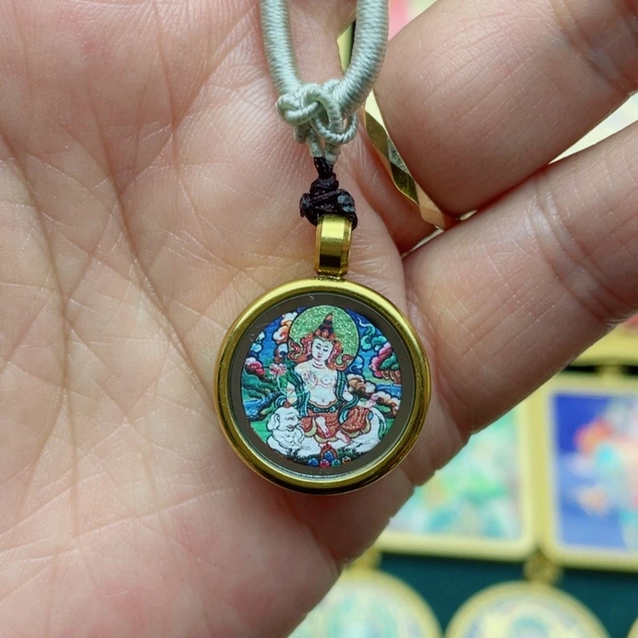 吊坠唐卡她饿了肯路过你