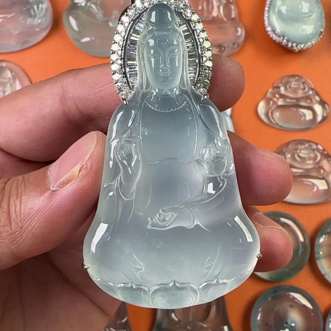 定制翡翠未镶嵌天然