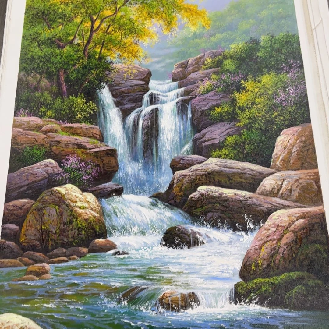 油画你在我心里是个