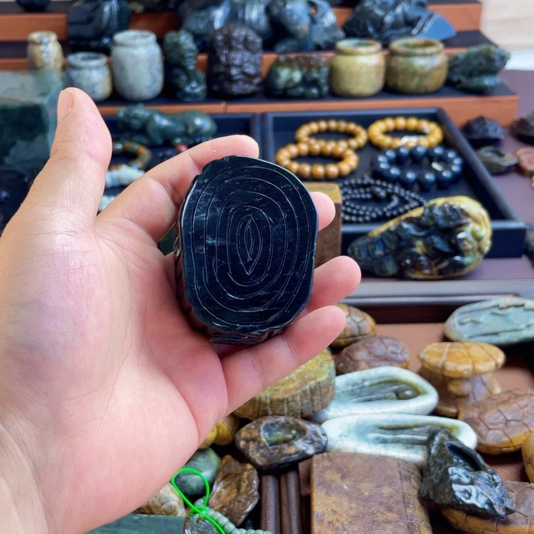 【闪购商品】未镶嵌和田玉（碧玉）挂件