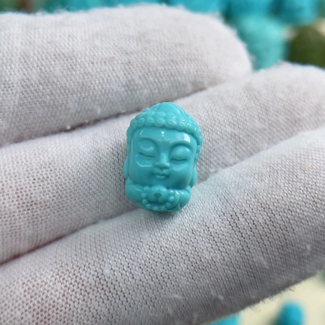 绿松石颈饰未镶嵌卡10.3-14.8-9