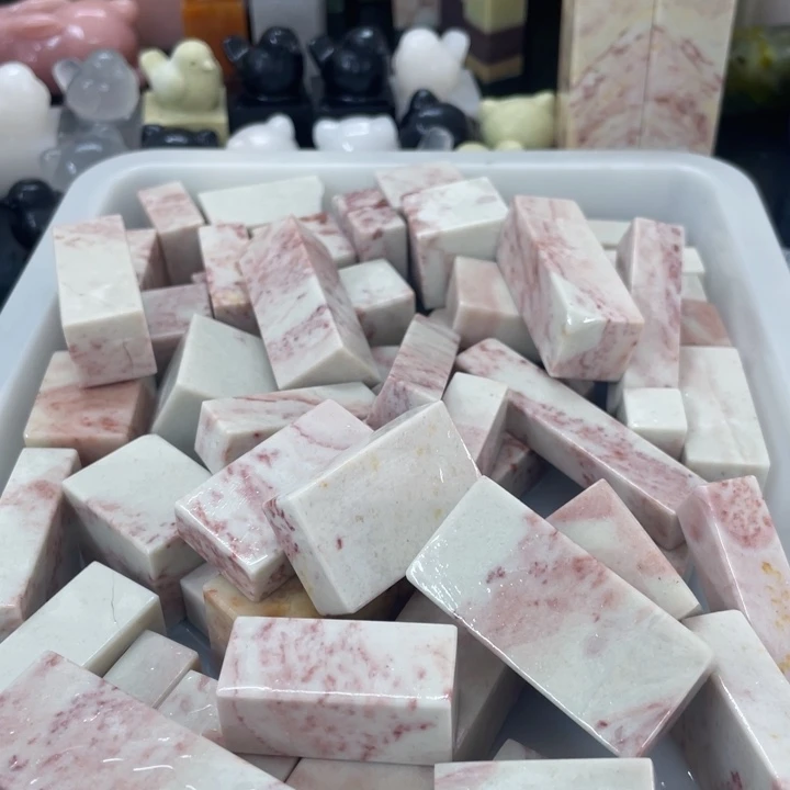 我***ฅ青田石混合各种石