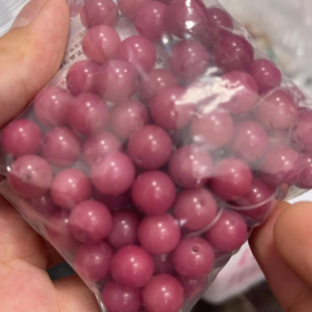 吊坠白玉菩提a10/110颗乌梅子酱圆珠锅底