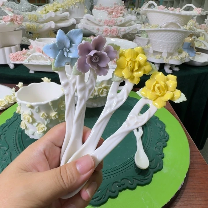 拍一发四咖啡勺餐具