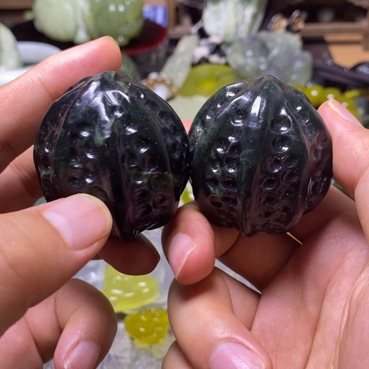 岫玉未镶嵌岫玉颈饰