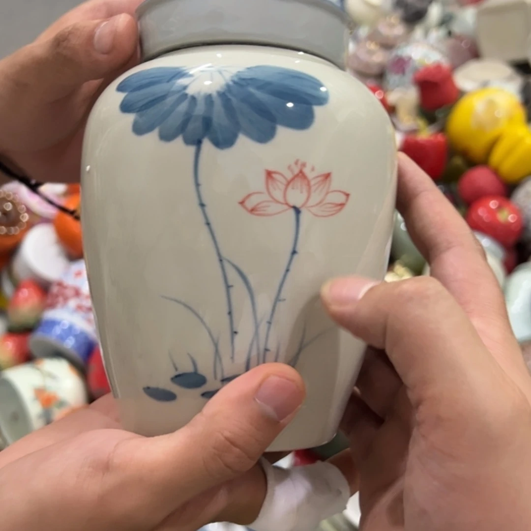 【闪购商品】瑕疵福利品陶瓷茶叶罐