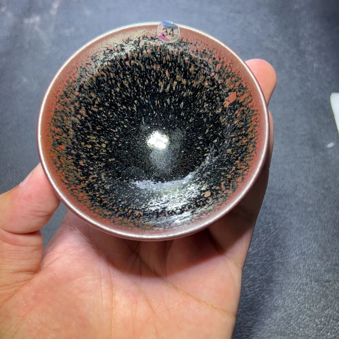 茶盏34建窑建盏主人杯