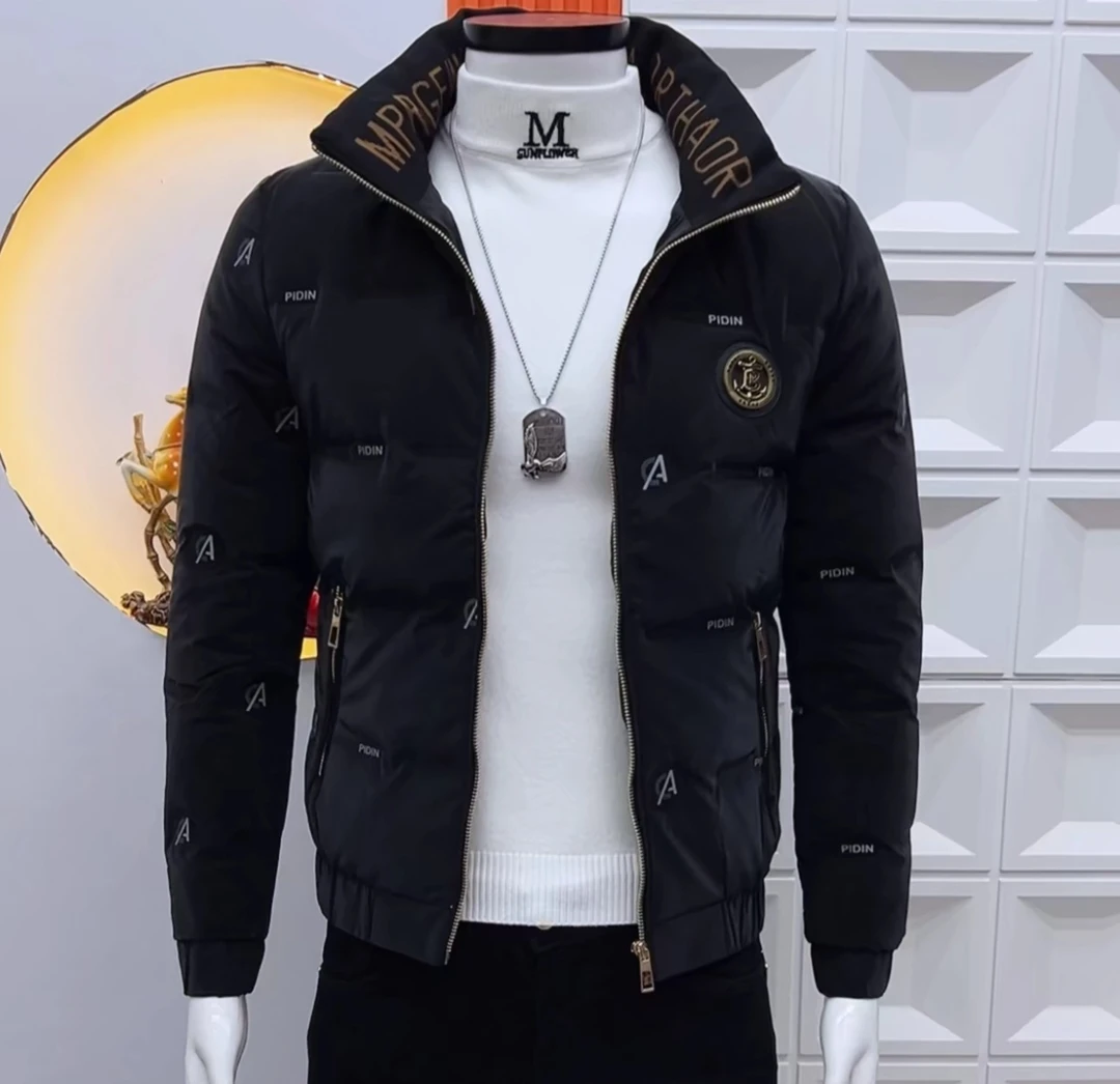 冬季新款男士轻薄保暖棉衣棉服韩版时尚潮牌青年修身显瘦爆款外套