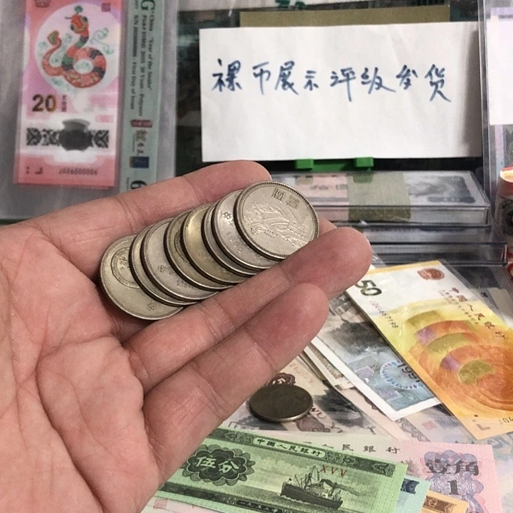 用****睛长城纪念币8枚1985年的