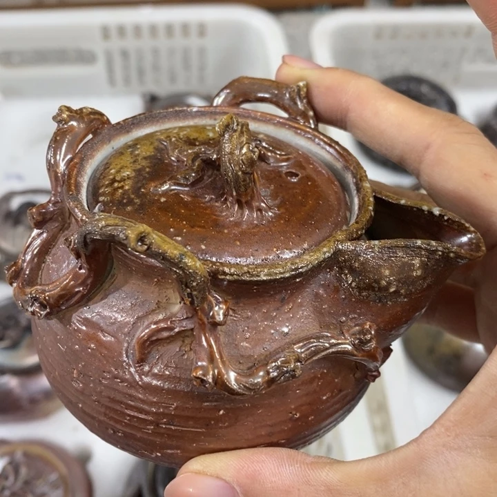 柴烧裸烧纯手工制作