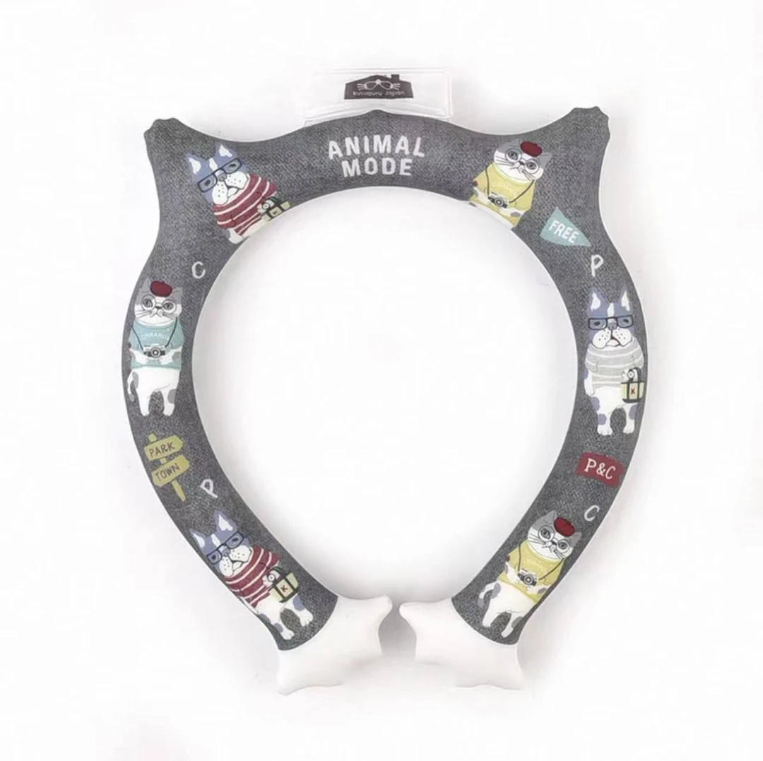 M837 降温挂脖凉感项圈露西保罗黑8112-2