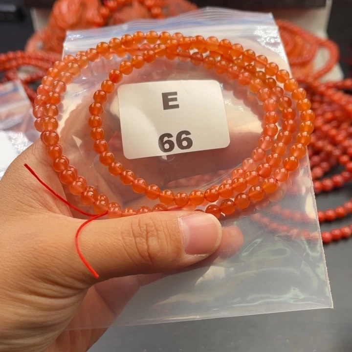 南红玛瑙未镶嵌多样性发货默认微瑕称重5mm