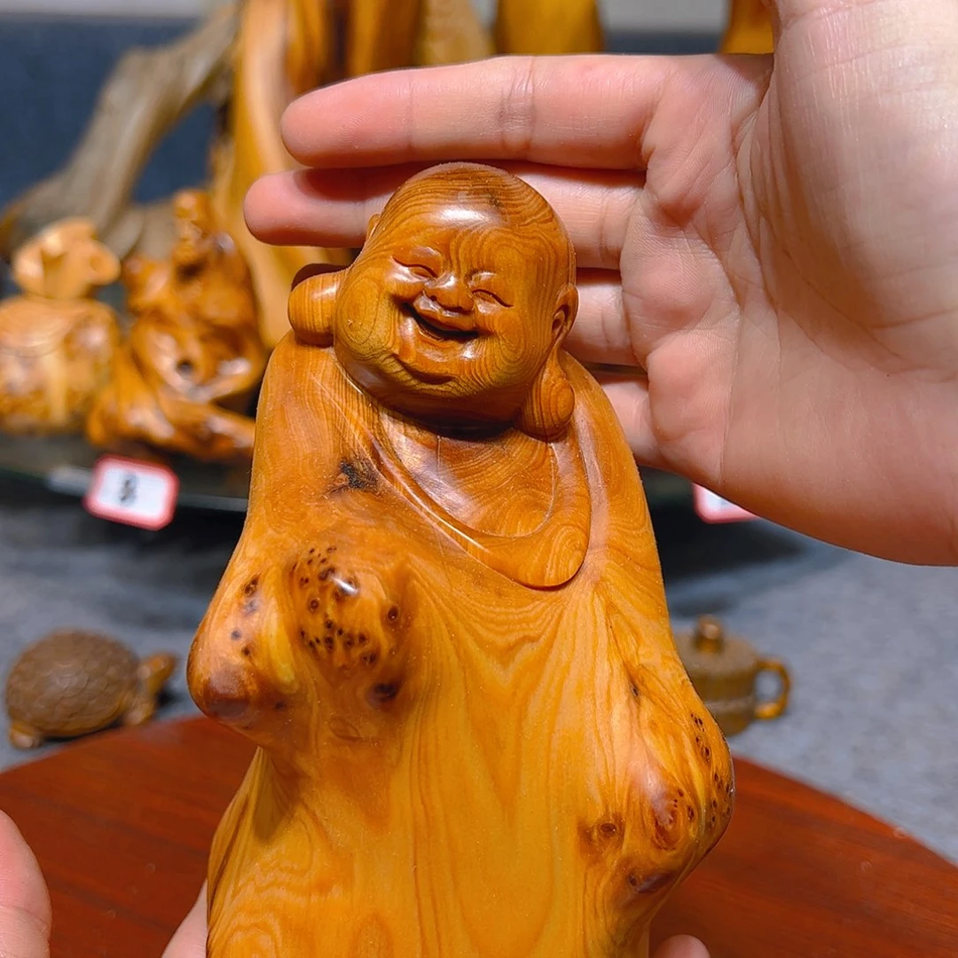 柏木崖柏木手把件摆件
