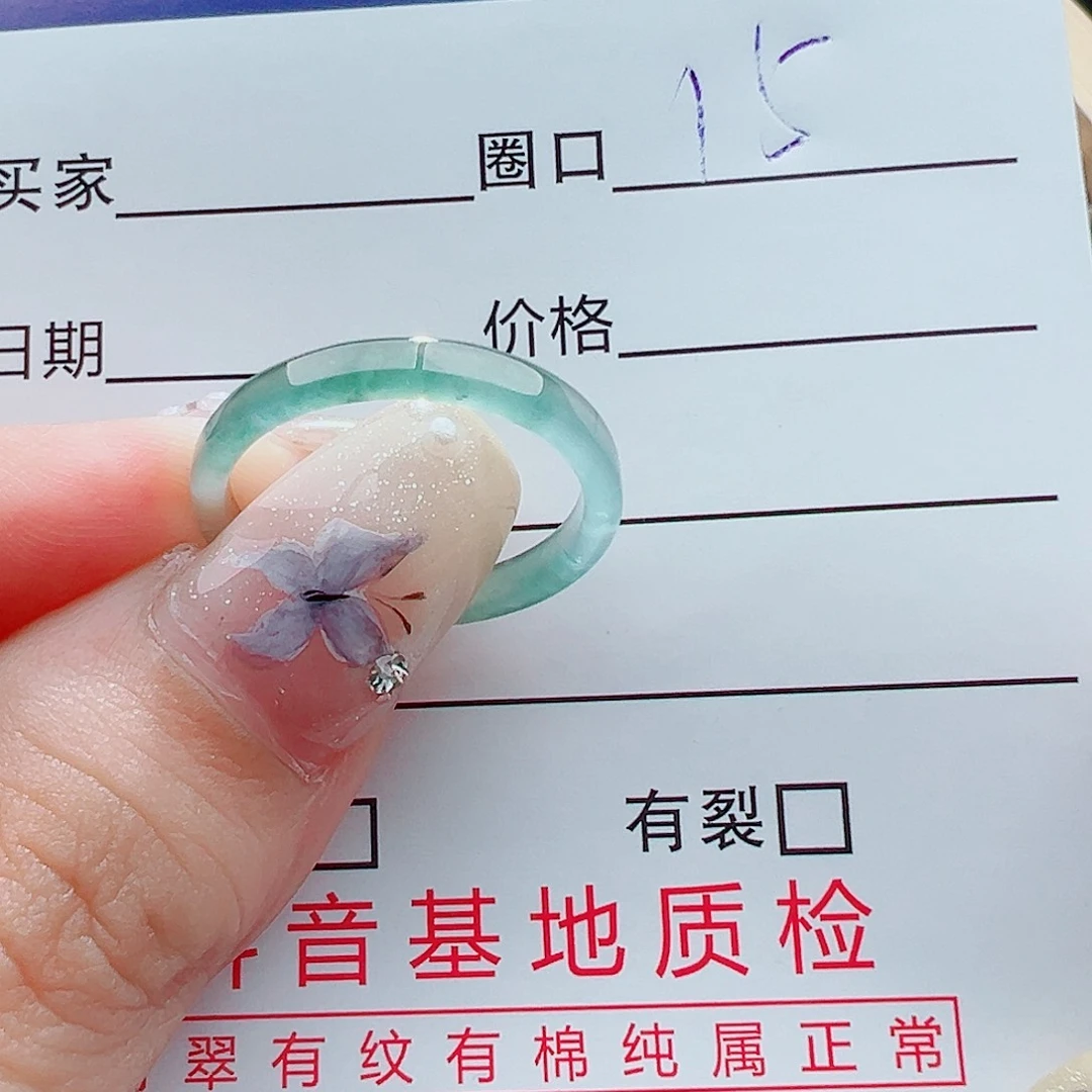 翡翠戒指未镶嵌?****s戒圈