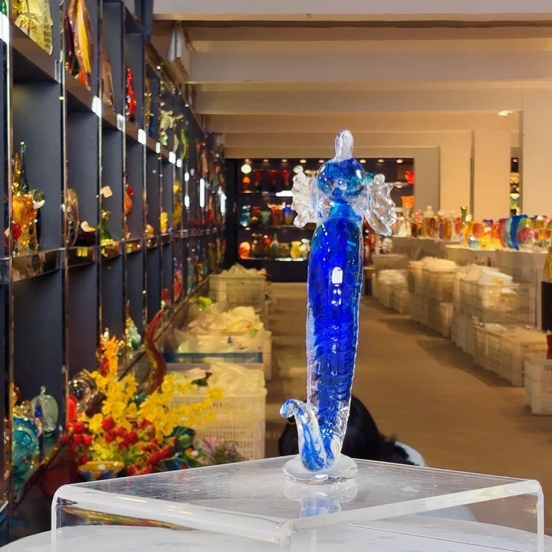 琉璃手工艺品琉璃岛上有个