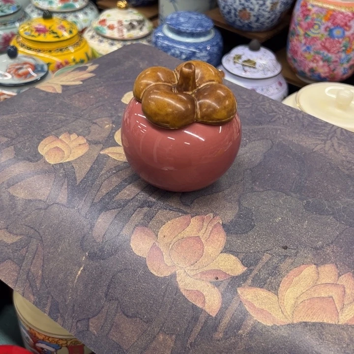 高端陶瓷茶叶罐密封罐