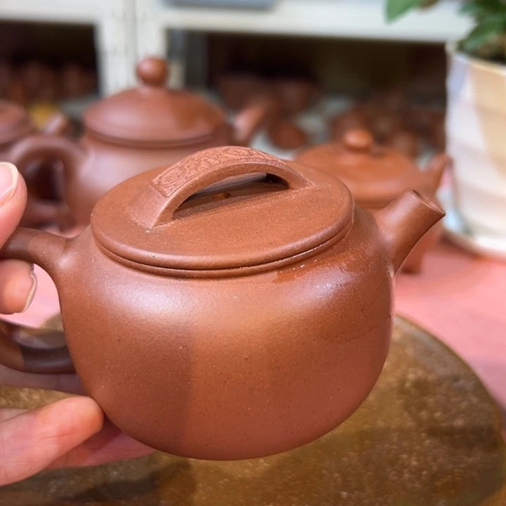 紫砂茶案精工圆汉瓦180cc