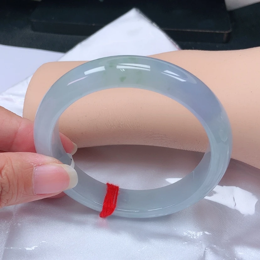 【闪购商品】翡翠手镯未镶嵌智**文，5859