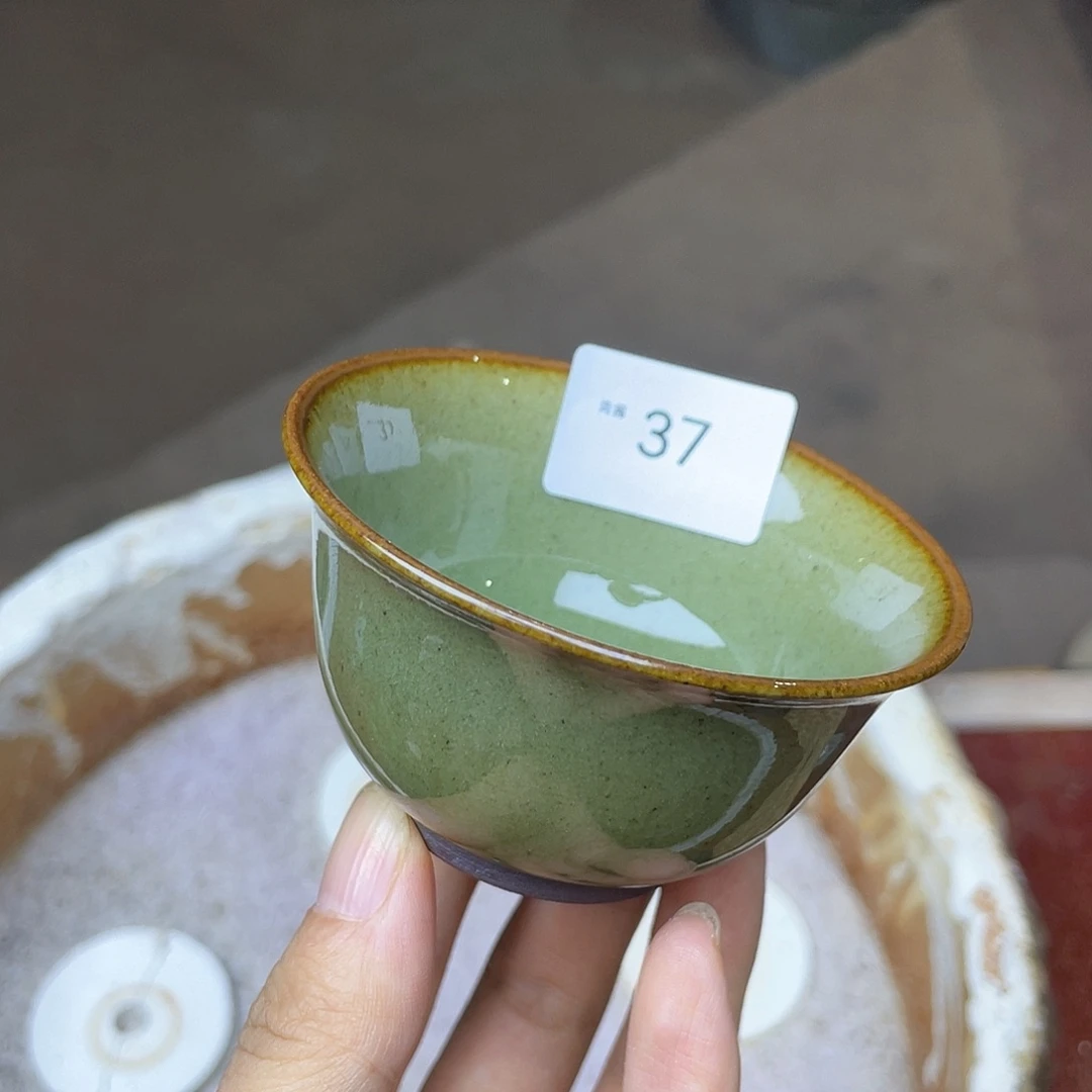 茶盏37 福临号建盏柴烧薄胎