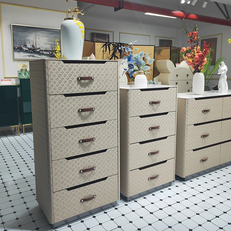 【俊木坊】马鞍P饰四、五、六、九斗收文件柜床头柜五斗柜客厅家用实木