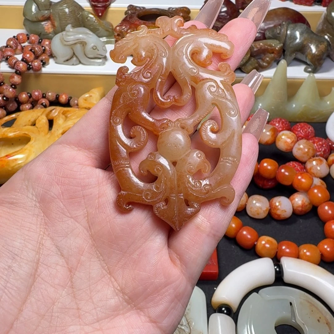 白玉菩提吊坠挂件