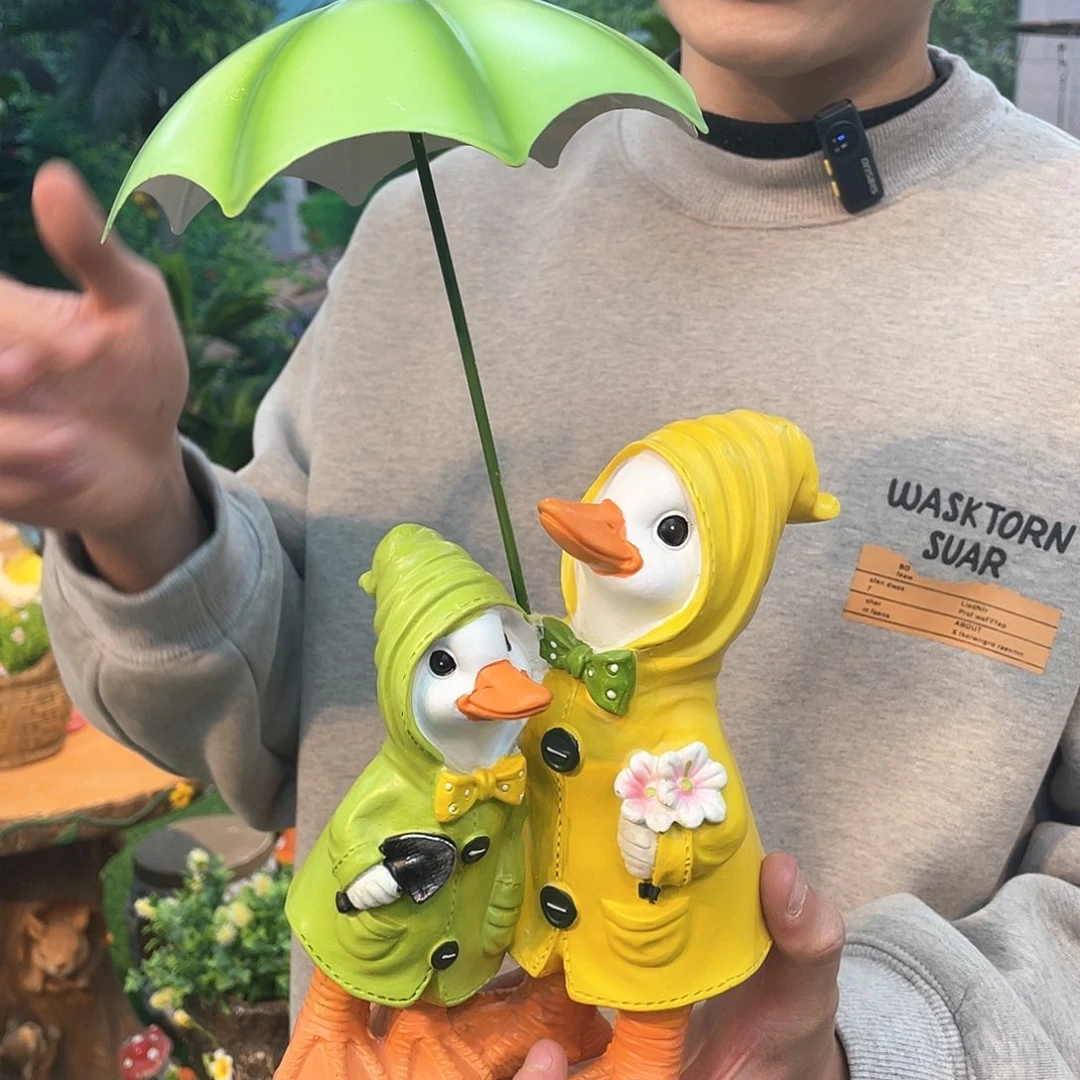 红陶花园庭院摆件