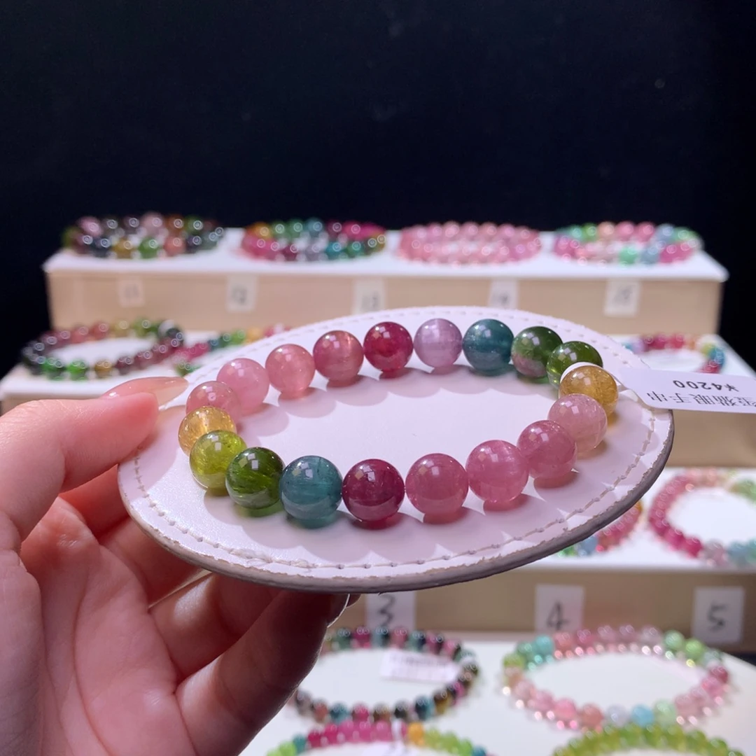 未镶嵌手链碧玺碧玺