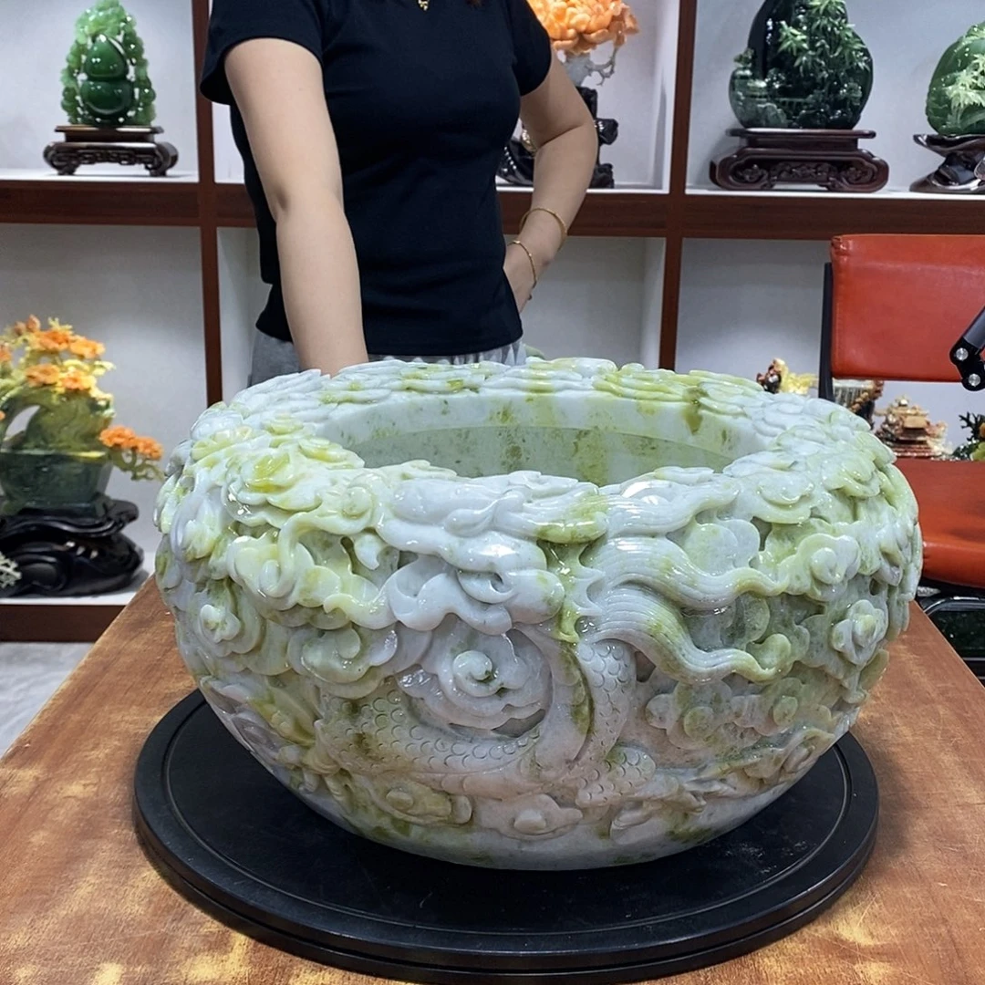 c***）玉山水摆件 玄关摆件