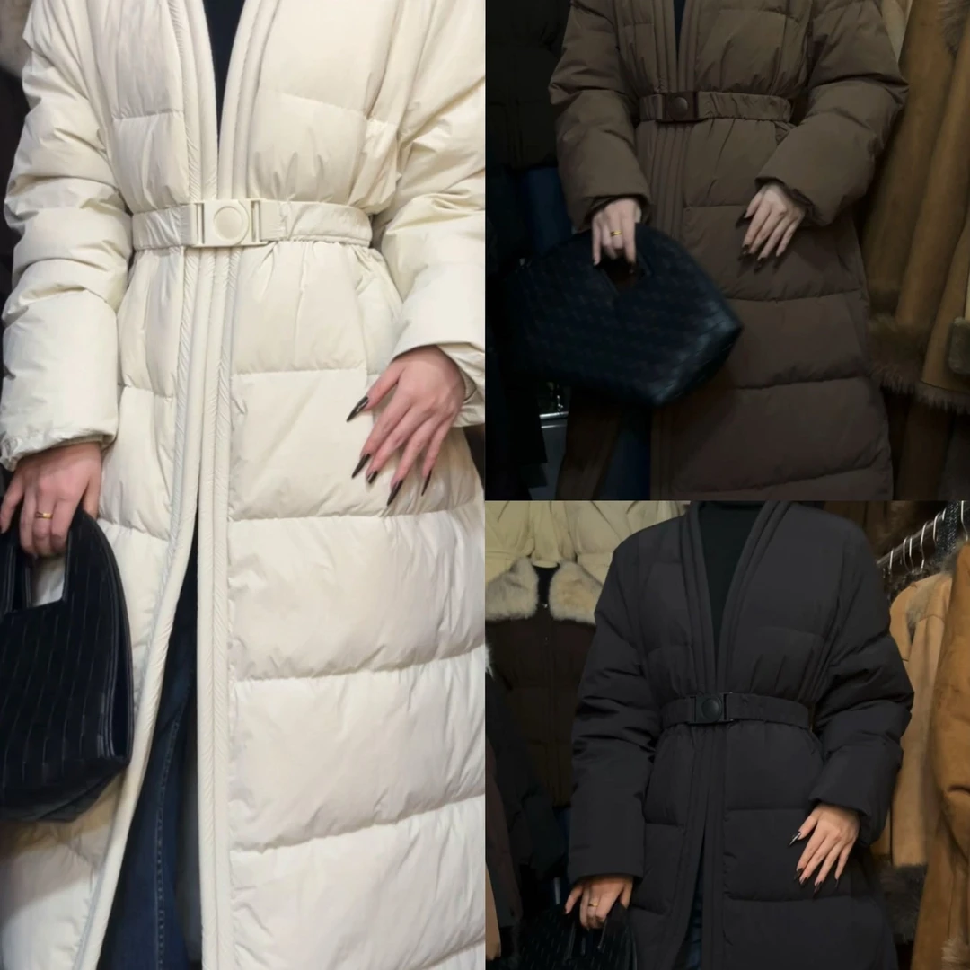 （NW）极简气质女人味长款羽绒服160斤以内（5099）